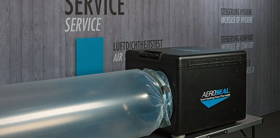 Luftkanalabdichtung mit gesaAEROSEAL®