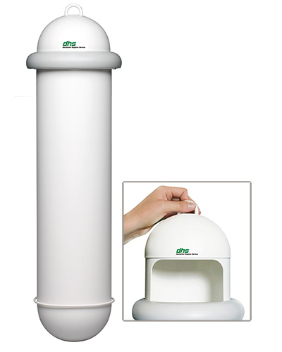 Hygienebehälter für Damen- und Herrentoiletten