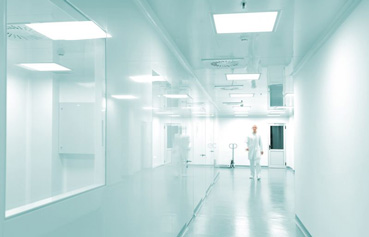 Reinräume und Räume des Gesundheitswesens